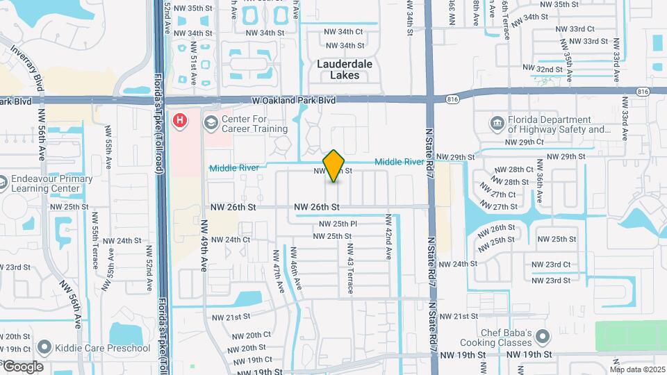 2641 NW 44th Ave Map and Location Details