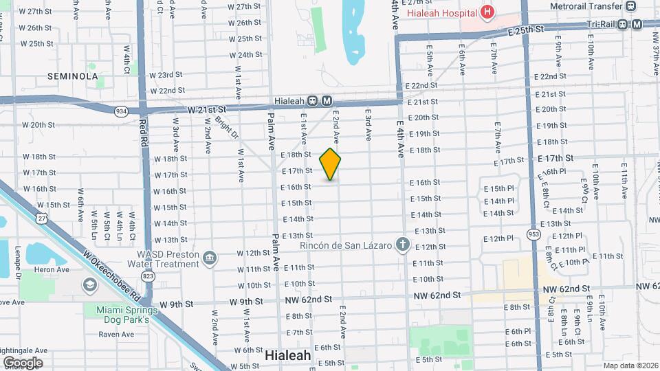177 E 16th St Map and Location Details