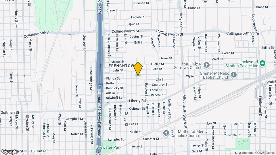2802 Bringhurst St Map and Location Details