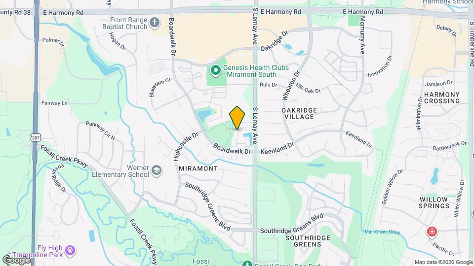 5220 Boardwalk Dr Mapa y Detalles de la Ubicación