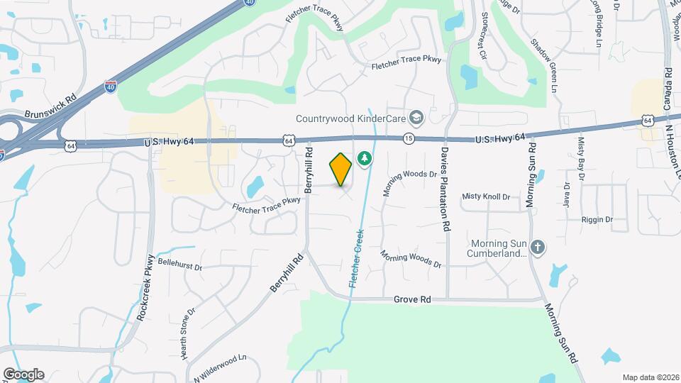 2803 Garden Park Dr Map and Location Details
