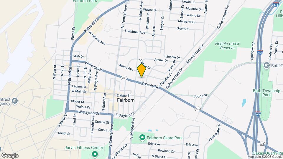 225 E Xenia Dr-Unit -225 - D Map and Location Details