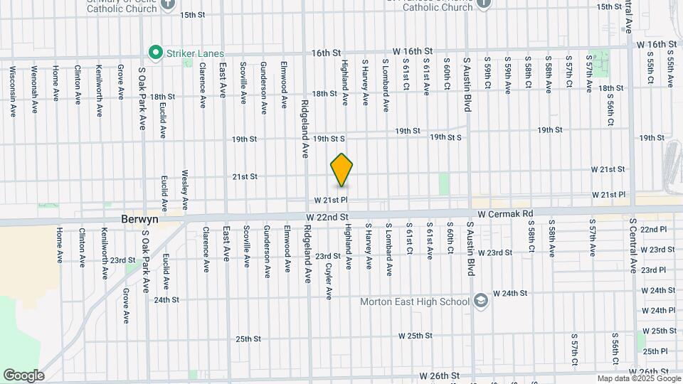 2120 Highland Ave, Unit #1 Mapa y Detalles de la Ubicación