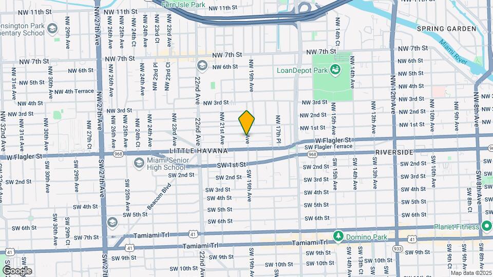 60 NW 19th Ave Map and Location Details