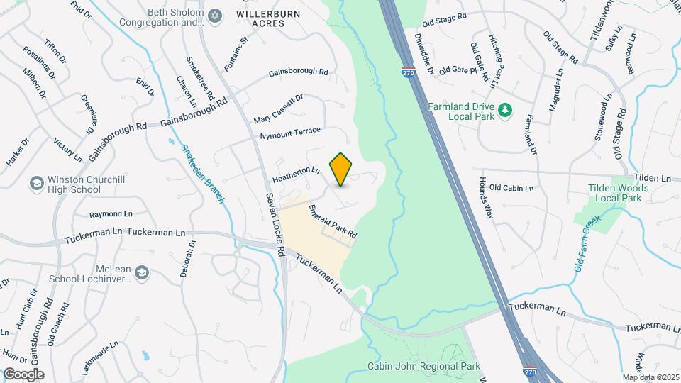 7557 Heatherton Ln Map and Location Details