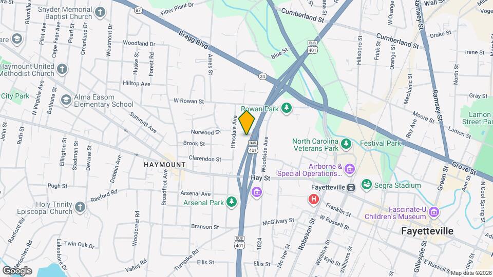 208 Walker Downs Cir Map and Location Details