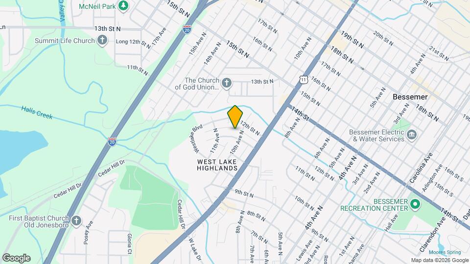 1015 11th St N Map and Location Details