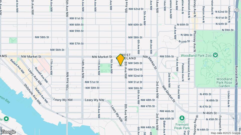 816 NW 53rd St Map and Location Details
