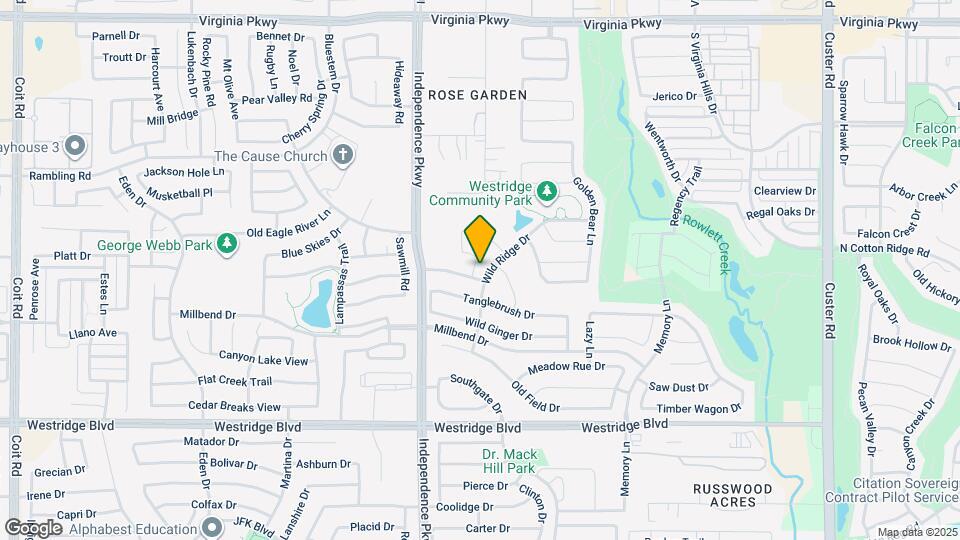 909 Whisper Ln Map and Location Details