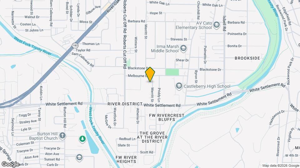 207 Merritt St Mapa y Detalles de la Ubicación