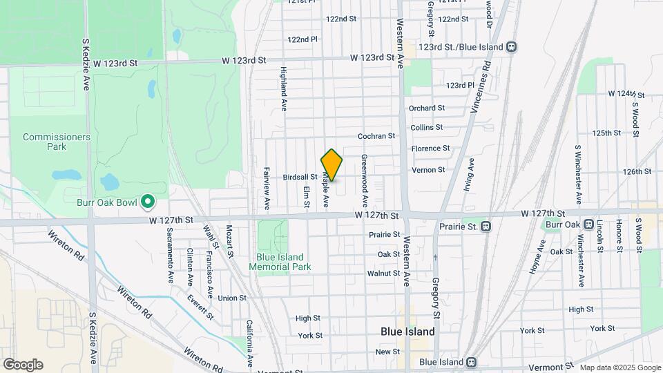 12613 Maple Ave, Unit Unit 1 Map and Location Details