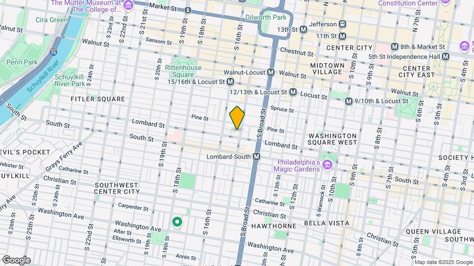 414 S 15th St Map and Location Details