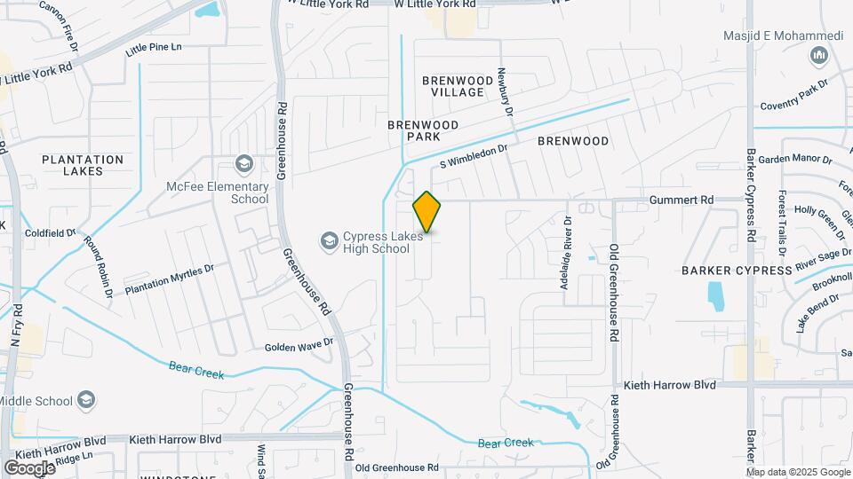 5807 S Brenwood Dr Map and Location Details