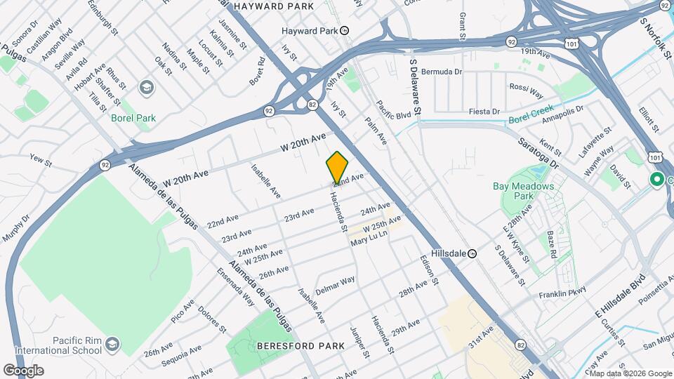 127 22nd Ave Map and Location Details