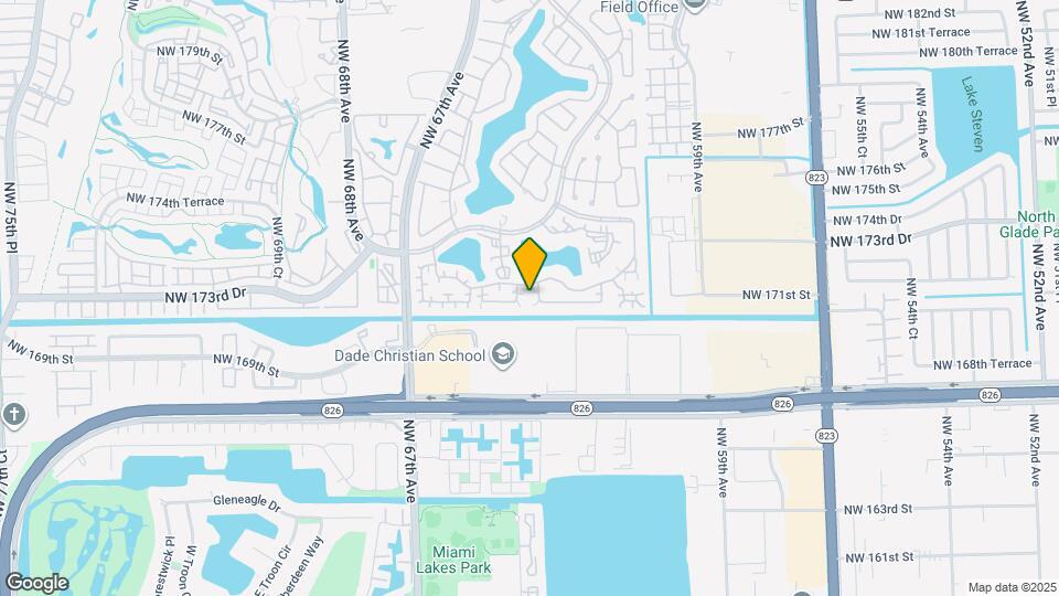 6294 NW 170th Terrace Map and Location Details