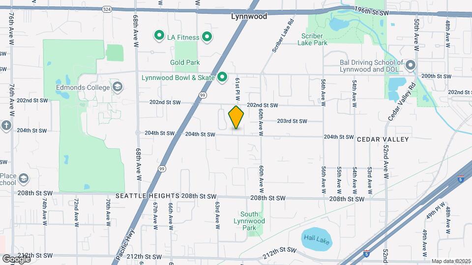 6113 204th St SW Map and Location Details