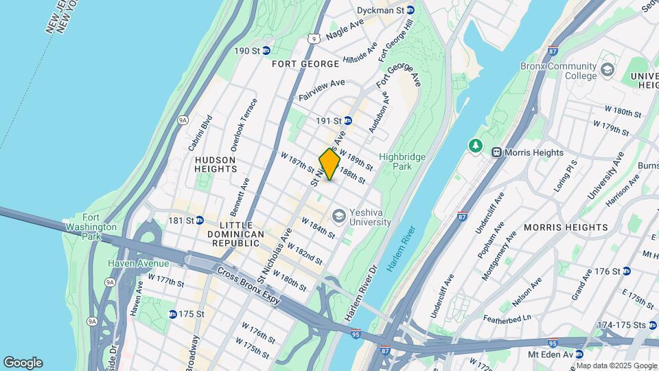 572-576 W 187th St Map and Location Details