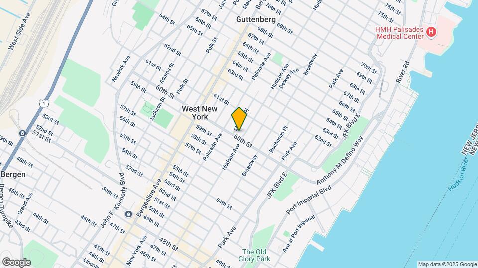 308 60th St Mapa y Detalles de la Ubicación