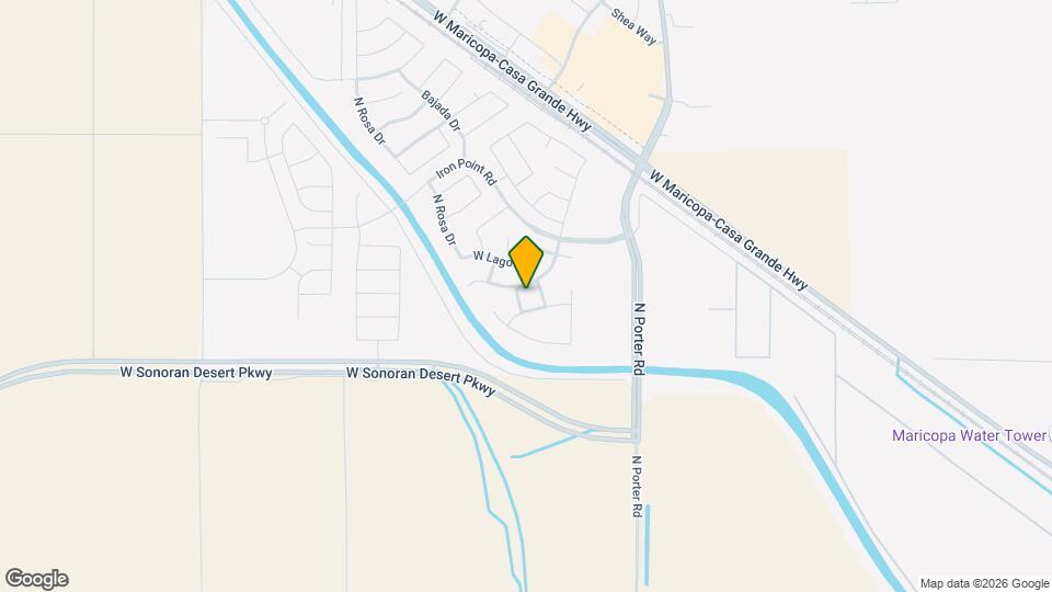41917 W Manderas Ln Mapa y Detalles de la Ubicación