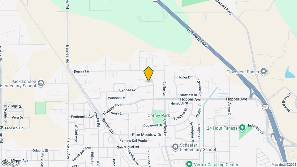1615 Brandee Ln Map and Location Details