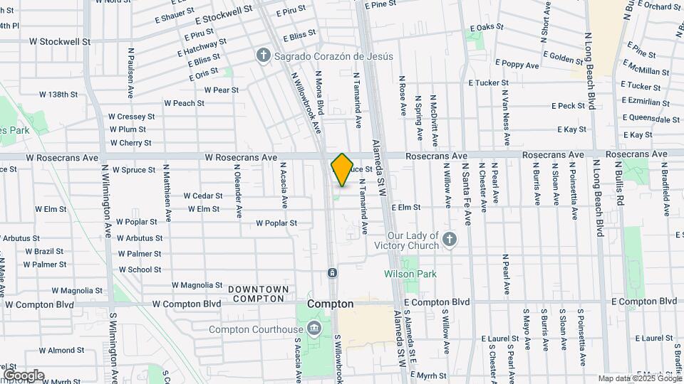 111 E Cedar St Mapa y Detalles de la Ubicación