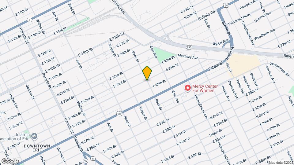 2404 Perry St Map and Location Details