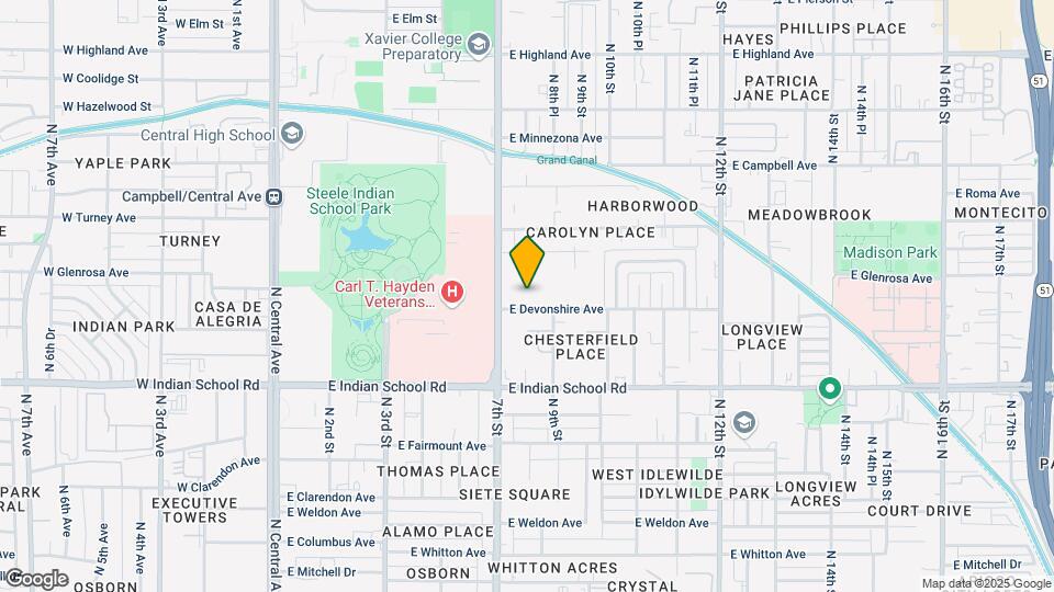 724 E Devonshire Ave-Unit -310 Map and Location Details