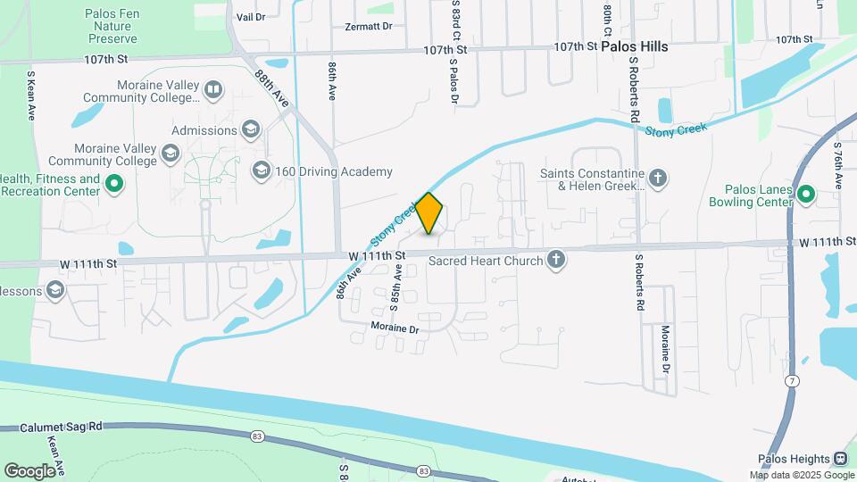 11045 Theresa Cir Map and Location Details