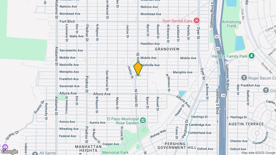 3401 Frankfort Ave Map and Location Details
