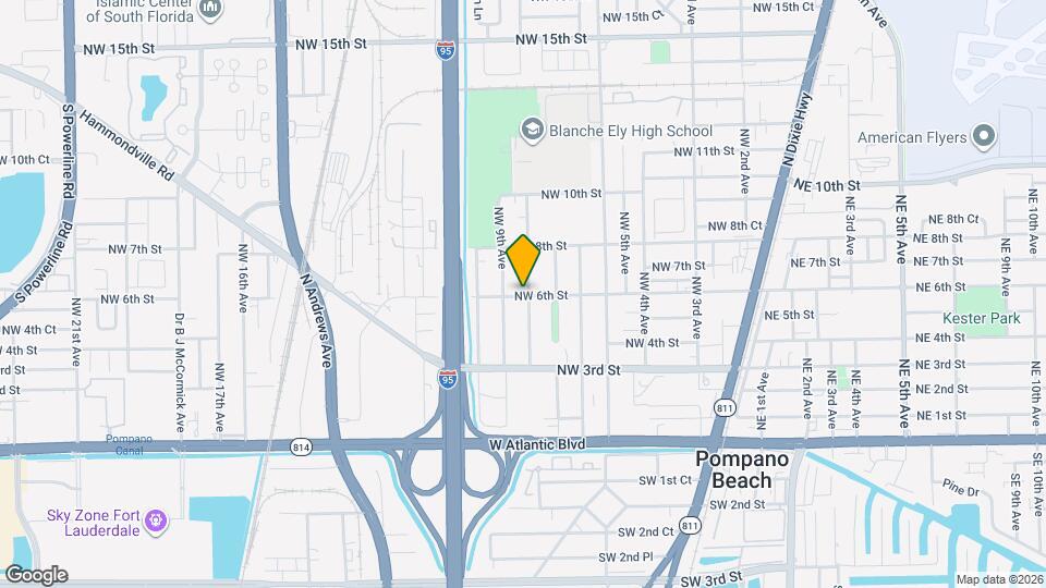 811 NW 6th St Mapa y Detalles de la Ubicación