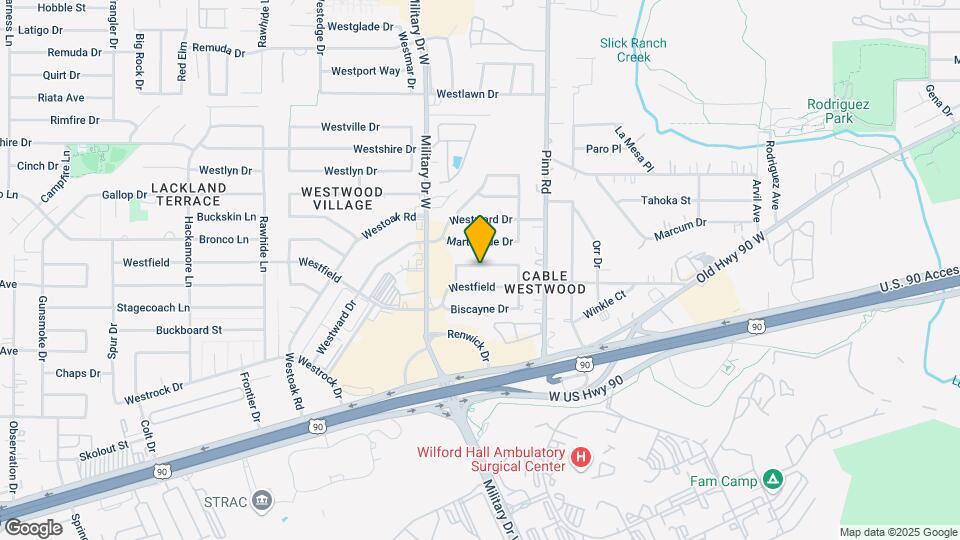6906 Tallahasse Dr Map and Location Details