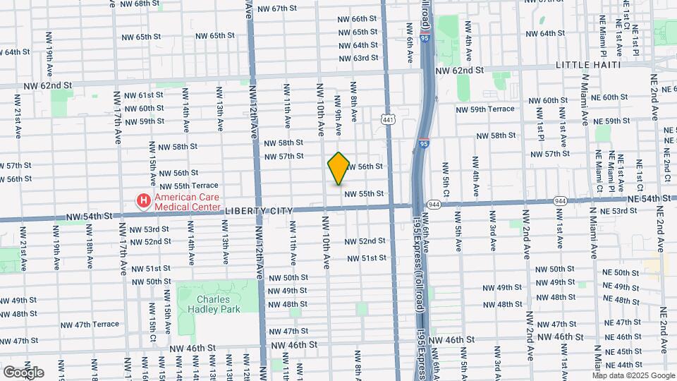 901 NW 55th St Map and Location Details
