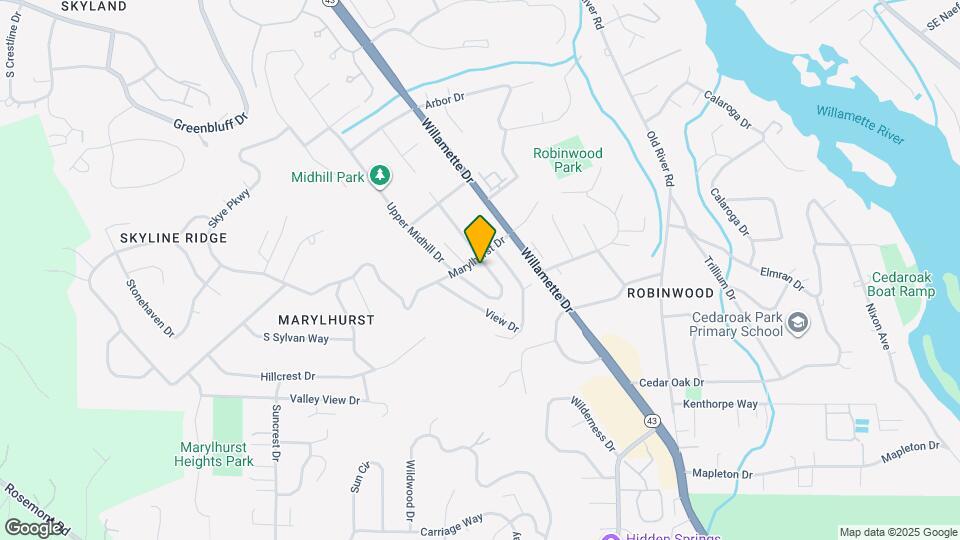 18610 Midhill Cir Map and Location Details