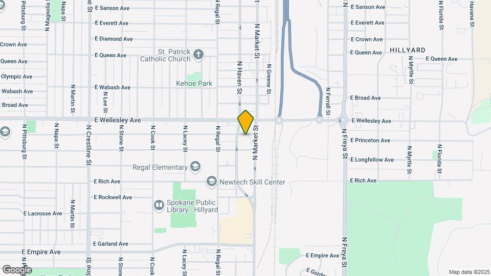 3012 E Hoffman Ave Map and Location Details