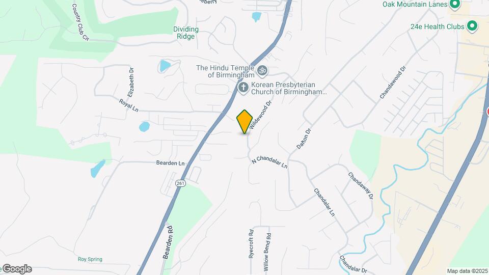 3507 Wildewood Dr Map and Location Details