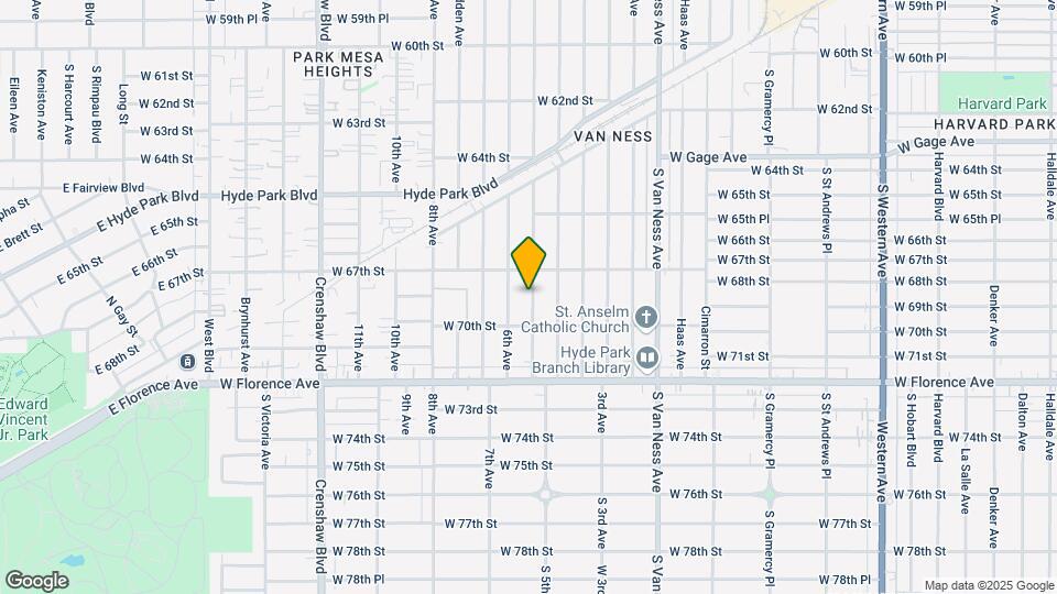 6731 5th Ave Map and Location Details