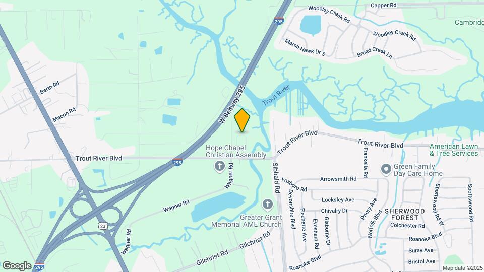 5809 Trout River Blvd Map and Location Details