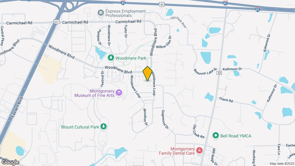 6017 Bolingbrook Dr Map and Location Details