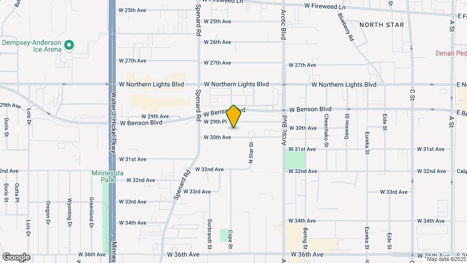 1005 W 30th Ave Map and Location Details