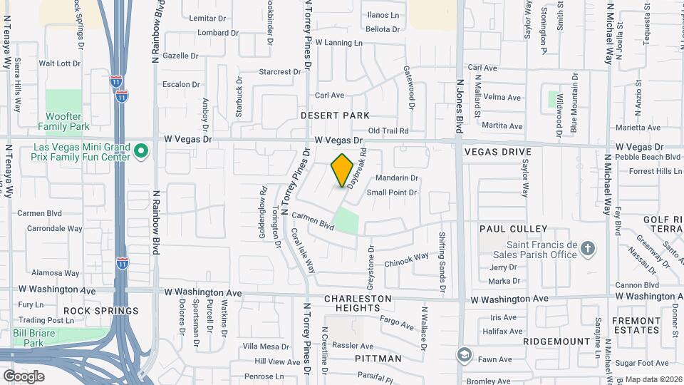 1428 Daybreak Rd Map and Location Details