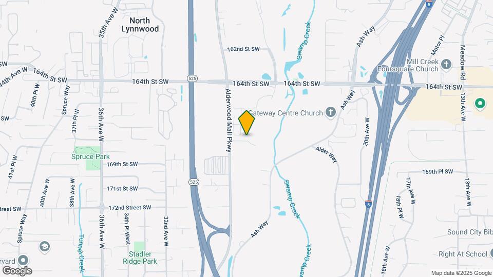 16717 Alderwood Mall Pky Map and Location Details