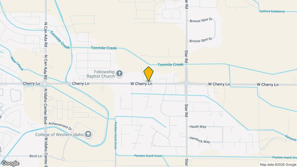 5500 Cherry Ln Map and Location Details