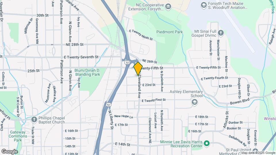 1134 24th St NE Map and Location Details