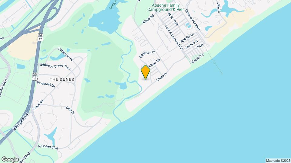 9501 Shore Dr Map and Location Details