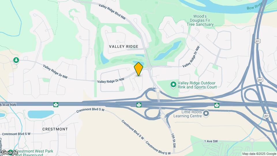 229 Valley Ridge Hts NW Map and Location Details