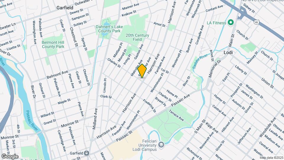 243 Harrison Ave Mapa y Detalles de la Ubicación