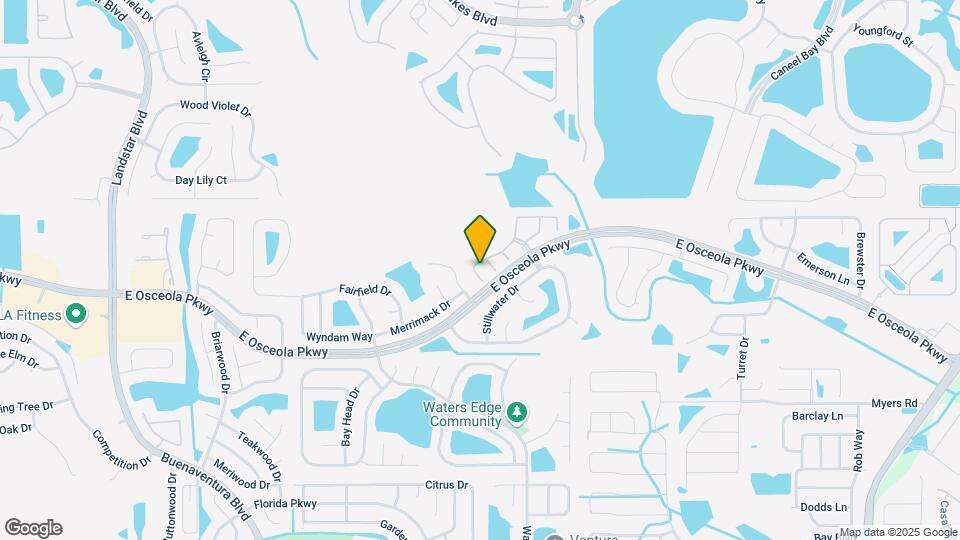 3125 Sandy Shore Ln Map and Location Details