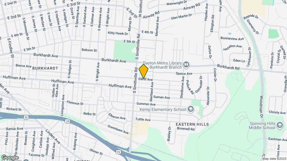 1630 Darst Ave Map and Location Details