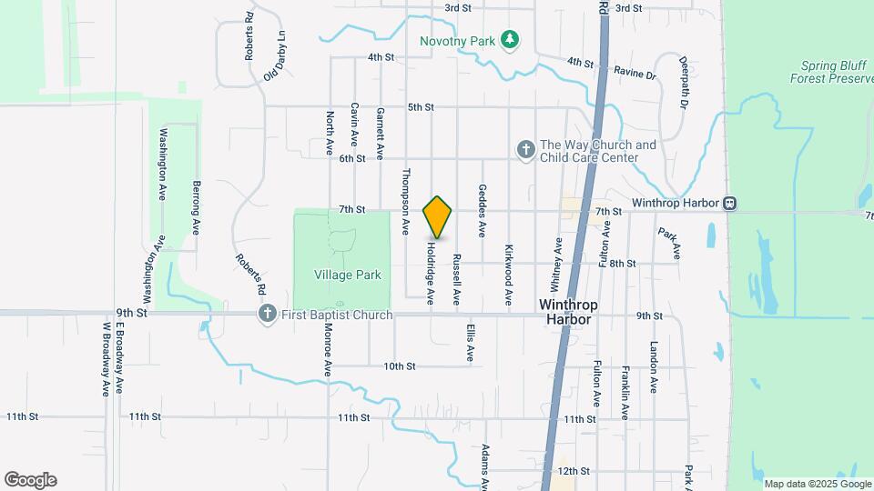 723 Holdridge Ave Map and Location Details