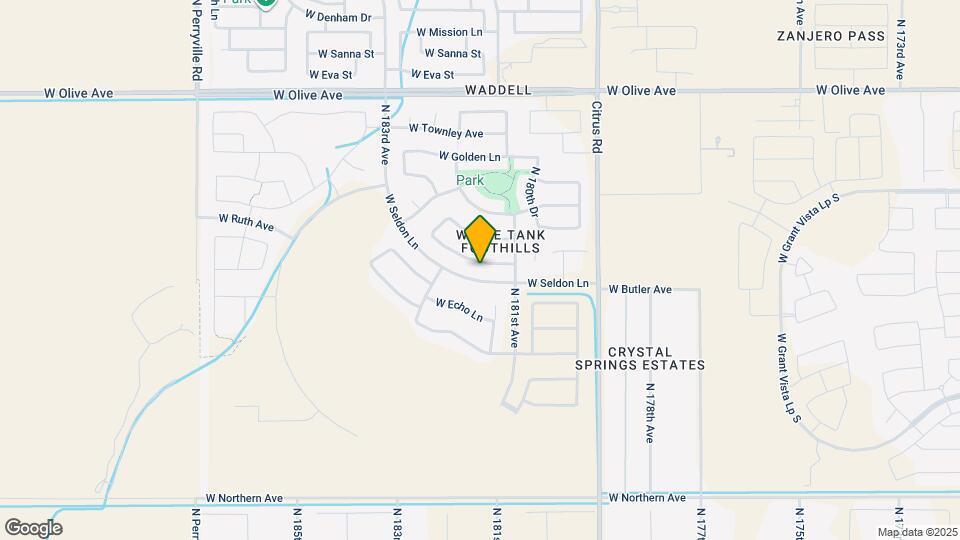 18137 W Orchid Ln Map and Location Details